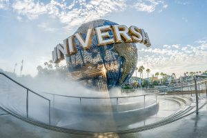 Universal sphere at City Walk - Orlando Florida