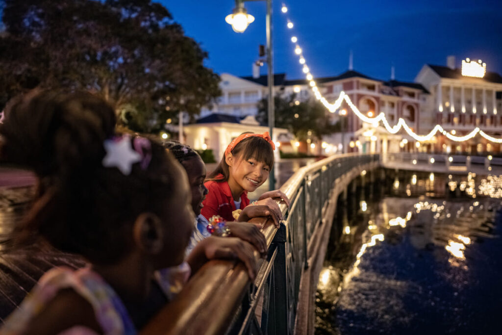 Disney's Boardwalk Inn - Guests at Night