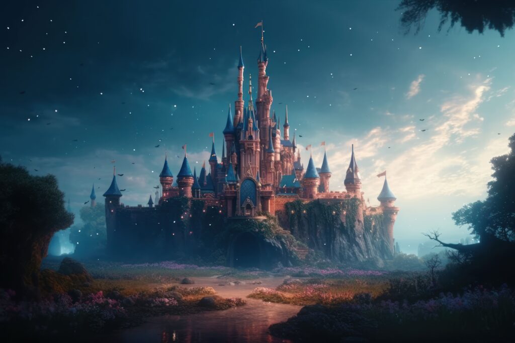 Disney fairy tale Castle AI