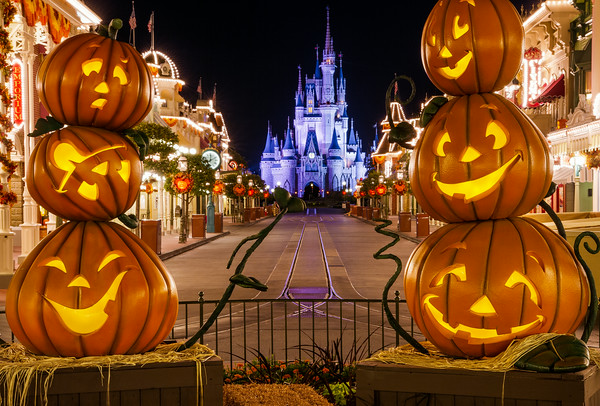 Mickeys Not So Scary Halloween Party Pumpkins Castle 