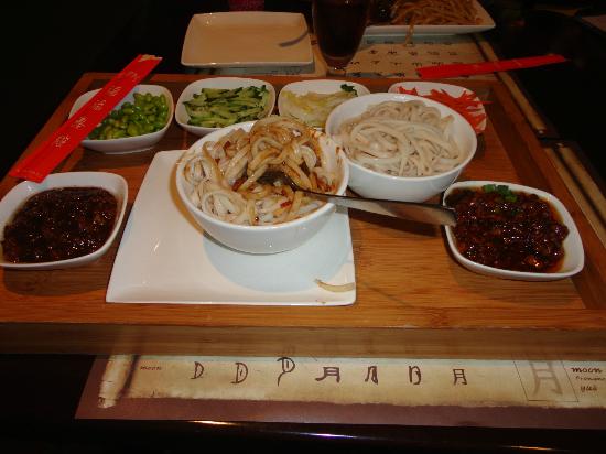 Nine Dragons Restaurant Noodle Sampler