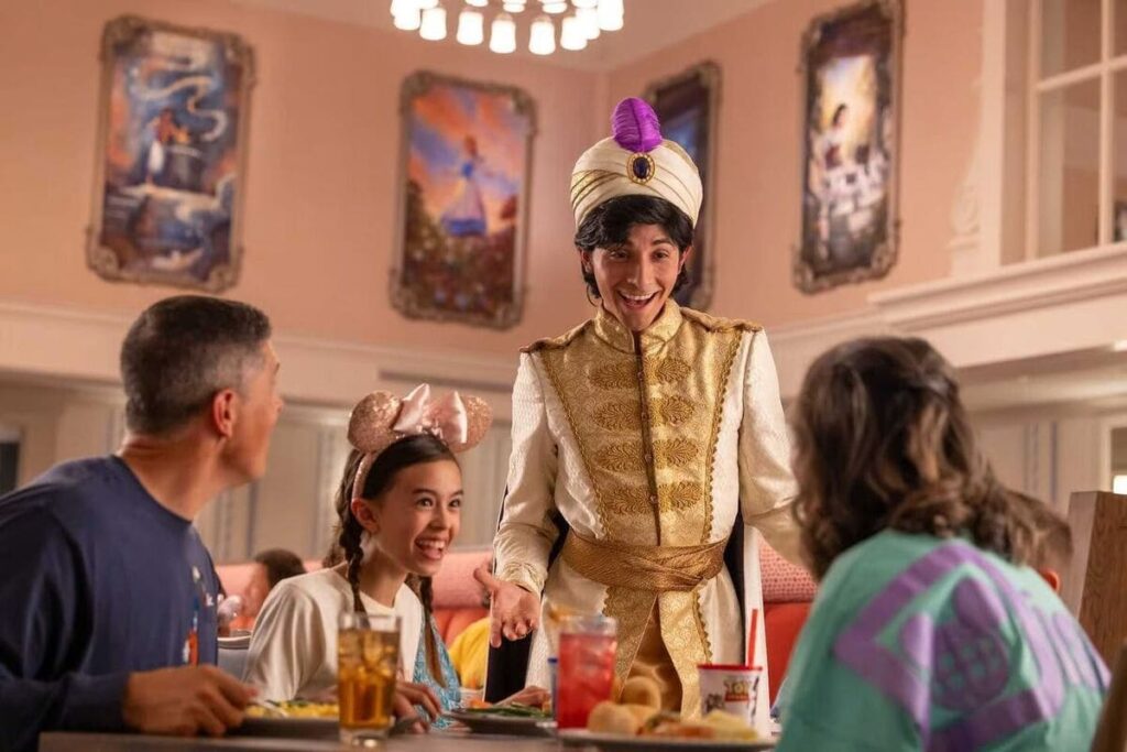 Aladdin at 1900 Park Fare Disney Restaurant - Credits Image: ©Disney
