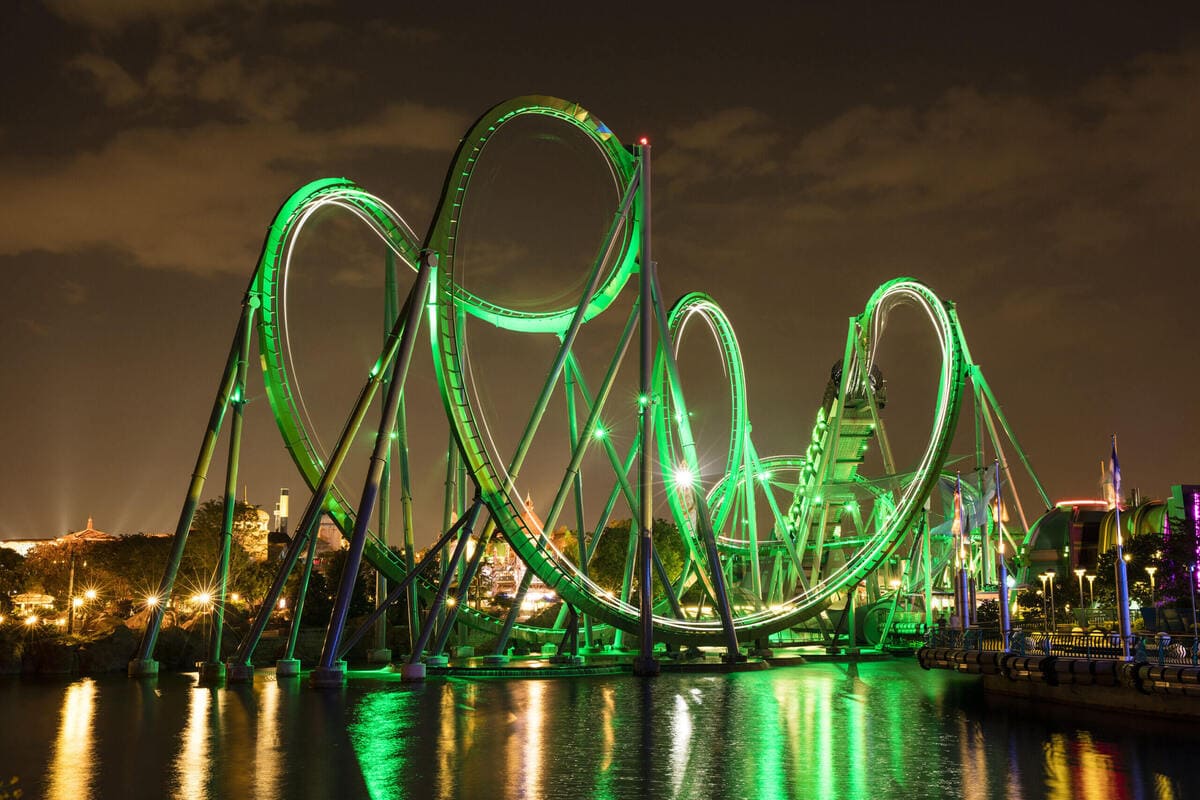 The Incredible Hulk Coaster Islands of Adventure