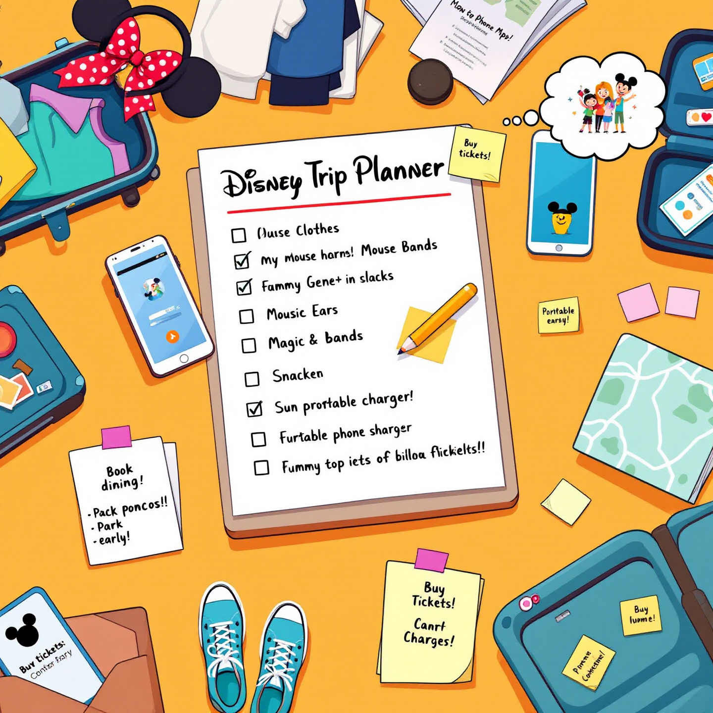 Your Ultimate Disney Trip Checklist: What to Book, Pack, and Plan for the Best Vacation Ever