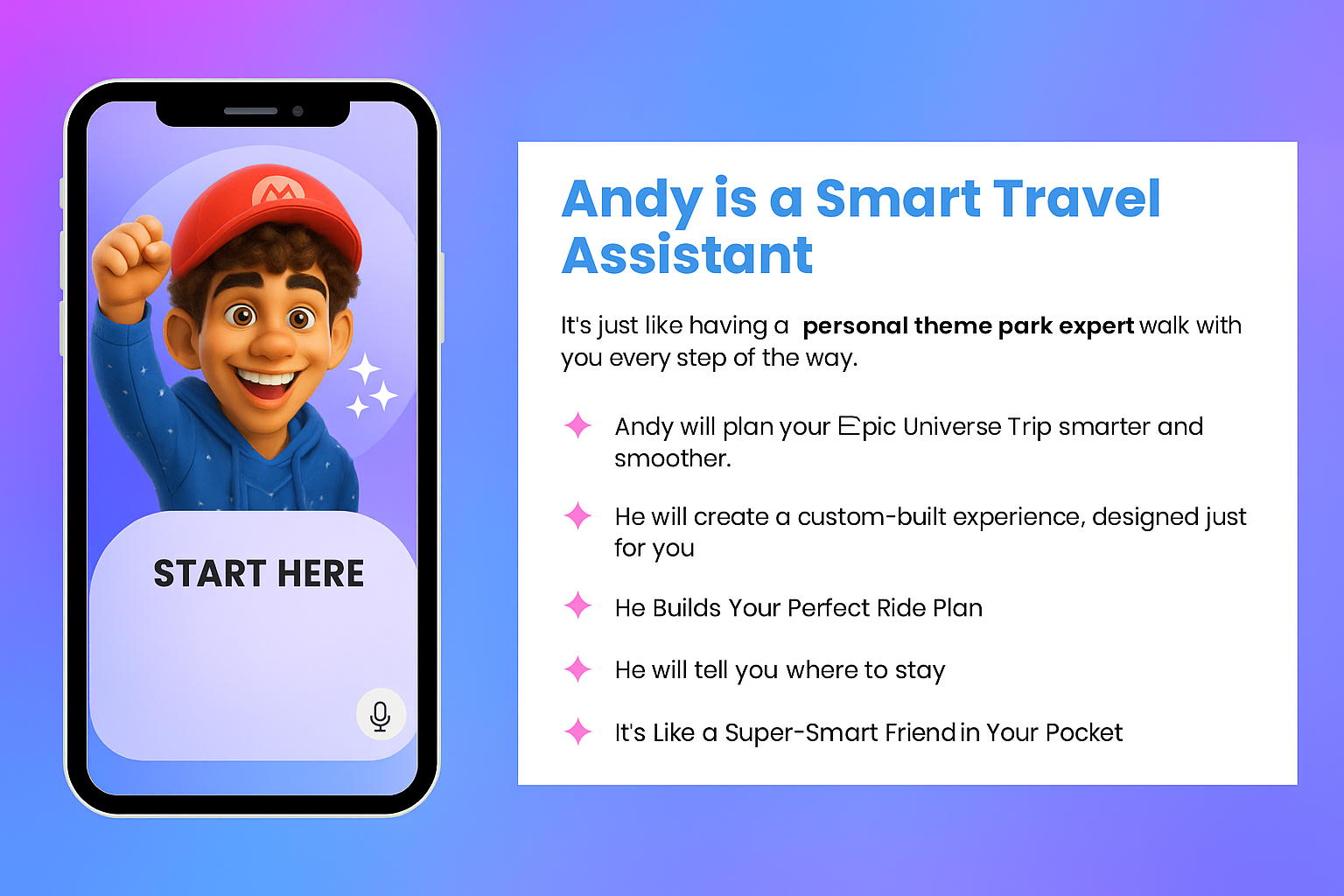 Meet Andy: The Epic Universe AI Assistant That Makes Theme Park Planning Easy